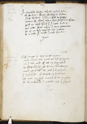 Poemas de Sir Thomas Wyatt, f.54v, c.1530-39 (tinta sobre papel)
