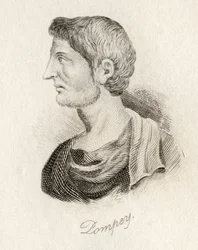 Pompeu, do "Dicionário Histórico de Crabb", publicado em 1825