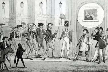 Pobres Froze Out Gardners, 1820