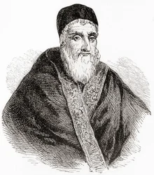 Papa Sisto V ou Xisto V, nascido Felice Peretti di Montalto, de Ward and Lock