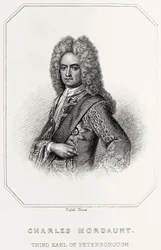 Retrato de Charles Mordaunt, 3º conde de Peterborough, 1835
