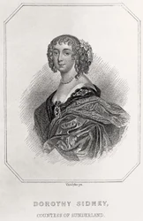 Retrato de Dorothy Sidney, Condessa de Sunderland, 1835