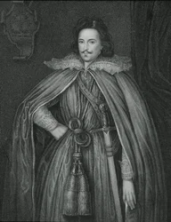 Retrato de Edward Herbert (1583-1648), de &39;British Retratos Lodge&39;, 1823