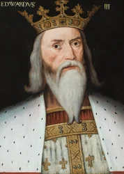 Retrato de Eduardo III (óleo sobre painel)