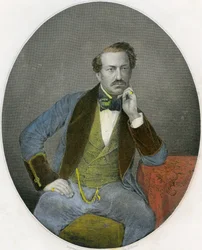 Retrato de Gustavus Vaughan Brooke, c.1860 (litografia)