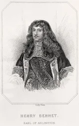 Retrato de Henry Bennet, Conde de Arlington, 1835