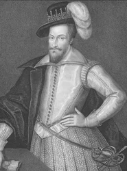 Retrato de Henry Somerset (1577-1646), 1º Marquês de Worcester, de &39;British Retratos Lodge&39;, 1823