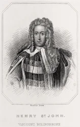 Retrato de Henry St. John, Visconde Bolingbroke, 1835