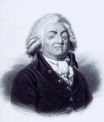 Retrato de Honore-Gabriel Riqueti (1749-91) Comte de Mirabeau (gravura)