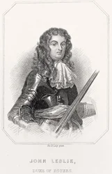 Retrato de John Leslie, Duque de Rothes, 1835