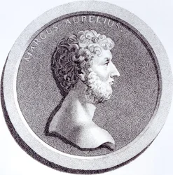 Retrato de Marco Aurélio, de &39;A História do Declínio e Queda do Império Romano&39;, de Edward Gibbon, 1808