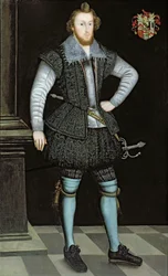 Retrato de Sir Edward Fox de Gwrrnego