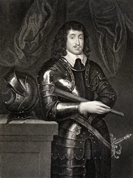 Retrato de Spencer Compton (1601-43) 2º Conde de Northampton, de Lodges British Portraits, 1823
