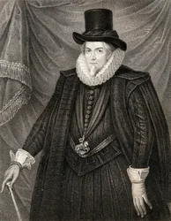 Retrato de Thomas Cecil, 1º Conde de Exeter, de Lodges British Portraits, 1823