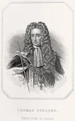 Retrato de Thomas Osborne, 1º Duque de Leeds, 1835