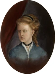 Retrato de uma jovem mulher