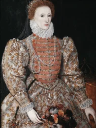 Rainha Elizabeth I, c.1575 (óleo sobre painel)