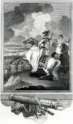 Rainha Elizabeth no acampamento em Tilbury, 1811