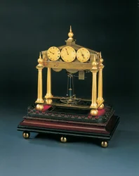 Regulador da tabela de regência, atribuído a John Moxon ou Sir William Congreve, c.1820