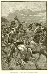 Ricardo III na Batalha de Bosworth