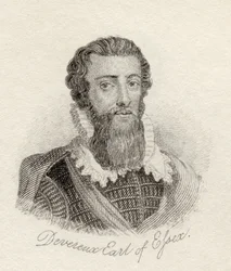 Robert Devereux, do &39;Crabb&39;s Historical Dictionary&39;, publicado em 1825