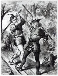 Robin Hood e o pequeno John