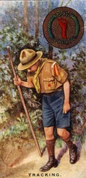 Distintivo de Rastreio de Escoteiros, 1929