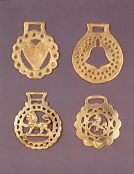 Seleção de latões de cavalo (latão)