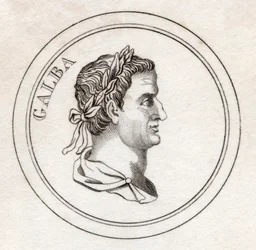 Sulpício Galba, do Dicionário Histórico de Crabb, publicado em 1825