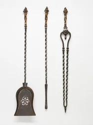 Conjunto de Ferramentas de Incêndio, 1843 (latão)