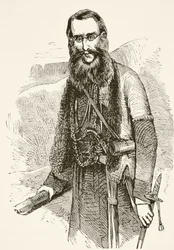 Sir Charles Napier, de "A História Nacional e Doméstica da Inglaterra", de William Hickman Smith Aubrey (1858-1916) publicou Londres, c.1890