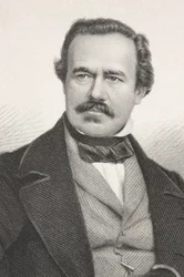 Sir James Outram, da &39;Gallery of Historical Portraits&39;, publicado em 1880