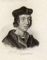 Sir John Fortescue, do &39;Crabb&39;s Historical Dictionary&39;, publicado em 1825