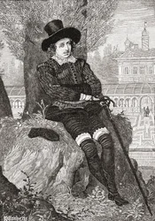 Sir Philip Sidney, de "Uma Breve História do Povo Inglês", de JR Green, publicado em 1893