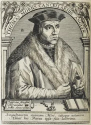 Sir Thomas More, Saint, ilustração de 