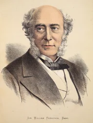 Sir William Ferguson, Bart, ilustração da edição pictórica da vida e descobertas de David Livingstone por J. Ewing Richie, pub. por A. Fullarton & Co., 1876