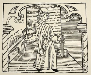 Smith, de Game of Chess por William Caxton, pub. 1480 (foto sépia)