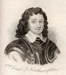 Spencer Compton, 2º Conde de Northampton, do &39;Crabb&39;s Historical Dictionary&39;, publicado em 1825