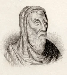 Santo Atanásio de Alexandria, de &39;Crabbes Historical Dictionary&39;, publicado em 1825