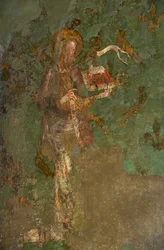 São João Baptista, detalhe do mural da Byward Tower