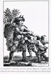 São Nicolau Ajudante Sinistro: Servo Ruprecht, 1784
