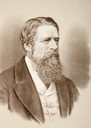 Stafford Henry Northcote, 1º Conde de Iddesleigh, c.1890