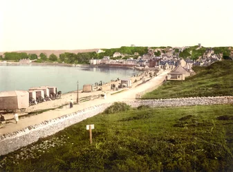Swanage (foto colorida à mão)