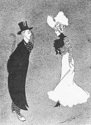 O fato nu, ilustração do rei, 25 de maio de 1901