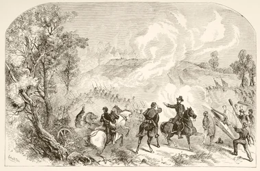 A Batalha de Gettysburg (litografia)
