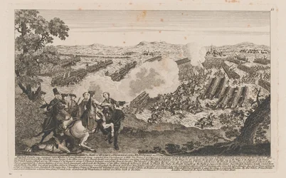 A batalha de Minden ou Thornhausen, na Vestfália, em 1º de agosto de 1759