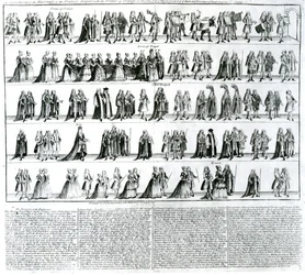 A Cerimônia do Casamento da Princesa Real com o Príncipe de Orange, 1734