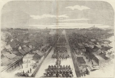 A entrada do Conde de Elgins em Pekin