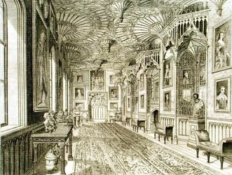 A Galeria, gravada por T. Morris, de 