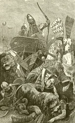 O Grande Sesostris (Ramsés II) na Batalha de Kadesch